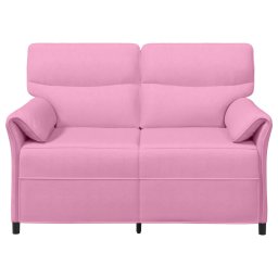 vidaXL Bank 100% polyester metalen frame MDF, Multiplex