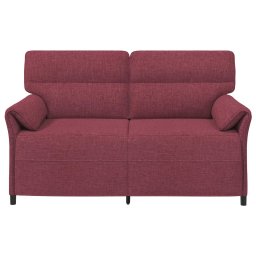 vidaXL Bank 100% polyester metalen frame MDF, Multiplex
