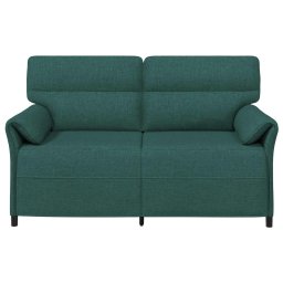 vidaXL Bank 100% polyester metalen frame MDF, Multiplex
