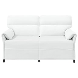vidaXL Bank 100% polyester metalen frame MDF, Multiplex