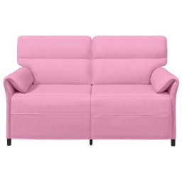 vidaXL Bank 100% polyester metalen frame MDF, Multiplex