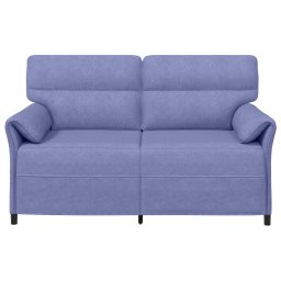 vidaXL Bank 100% polyester metalen frame MDF, Multiplex