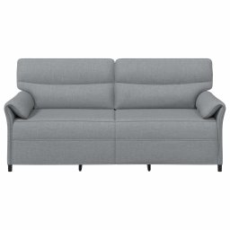 vidaXL Bank 100% polyester metalen frame MDF, Multiplex