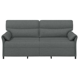 vidaXL Bank 100% polyester metalen frame MDF, Multiplex