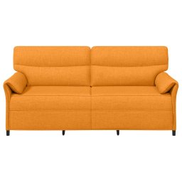 vidaXL Bank 100% polyester metalen frame MDF, Multiplex
