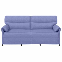 vidaXL Bank 100% polyester metalen frame MDF, Multiplex