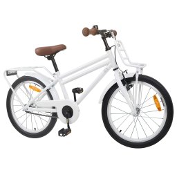 vidaXL Kinderfiets 22 Inch voor 7-12 jaar oud Wit