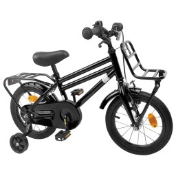 vidaXL Kinderfiets 16 Inch voor 4-6 jaar oud Zwart