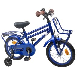 vidaXL Kinderfiets 16 Inch voor 4-6 jaar oud Donkerblauw