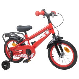 vidaXL Kinderfiets 14 Inch voor 3-5 jaar oud Rood