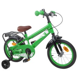 vidaXL Kinderfiets 12 Inch voor 2-4 jaar oud Groen