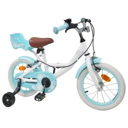 vidaXL Kinderfiets 16 Inch voor 4-6 jaar oud Wit
