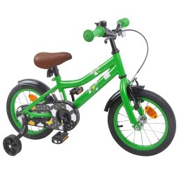 vidaXL Kinderfiets 12 Inch voor 2-4 jaar oud Groen