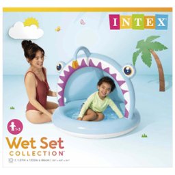 Intex - Babybad Zeeduivel met Zonnekap (102 x 127 x 86cm)