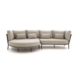 SUNS Bardi chaise longue loungeset 2-delig rechts - Laagste prijsgarantie!
