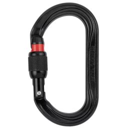 PETZL Oxan Screw-Lock black - Schroefkarabiner