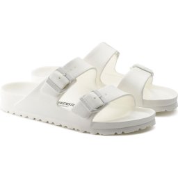 Birkenstock Slippers Heren - 43 - Arizona EVA - 129441 White