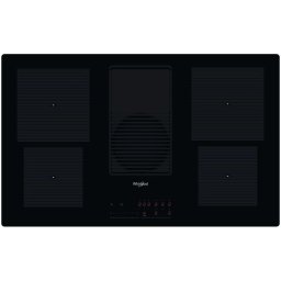 Whirlpool WVH 92 K/1 Inductie kookplaat met afzuiging Zwart