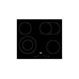 Beko HIC64403 Keramische kookplaat Zwart
