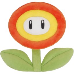 Super Mario - Fire Flower Pluche Knuffel (18cm)
