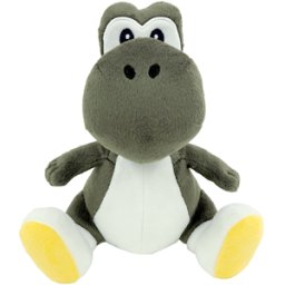 Super Mario - Black Yoshi Pluche Knuffel (20 cm)