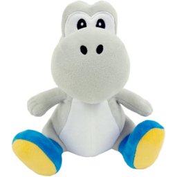 Super Mario - White Yoshi Pluche Knuffel (20 cm)