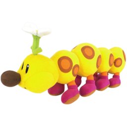 Super Mario - Wiggler Pluche Knuffel (14 cm)