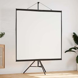 vidaXL Projectiescherm met statief 81 inch 1:1