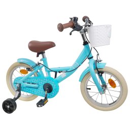 vidaXL Kinderfiets 12 Inch voor 2-4 jaar oud Lichtblauw