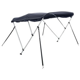 vidaXL Biminitop 3 bogen met zijwanden 183x(137-152)x137 cm