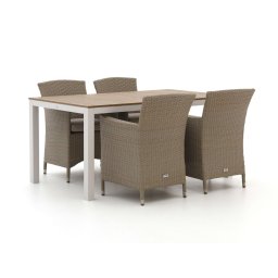 Forza Cecita/Fidenza 160cm dining tuinset 5-delig - Laagste prijsgarantie!