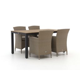 Forza Cecita/Fidenza 160cm dining tuinset 5-delig - Laagste prijsgarantie!