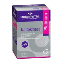 MannaVital Nattokinase Platinum Capsules