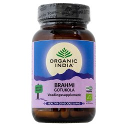 Organic India Brahmi Gotukola Capsules