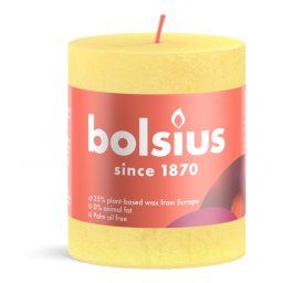Bolsius Stompkaars Sun Yellow 80/68