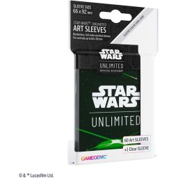 Star Wars Unlimited - Art Sleeves - Card Back Green - Star Wars Sleeves