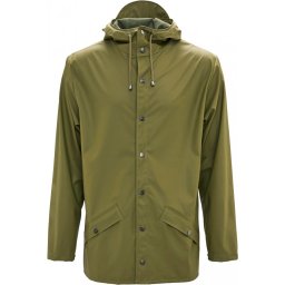 Rains Maat XS/S Jacket 1201 Regenjas - Unisex - Olijf