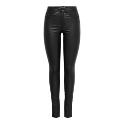 ONLY Maat M X L34 ONLROYAL Skinny fit Broek van synthetisch leer