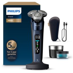 Philips Shaver i9000 Elektrisch Scheerapparaat Voor Mannen - Met Quick Clean Pod - Blauw - X9003/30