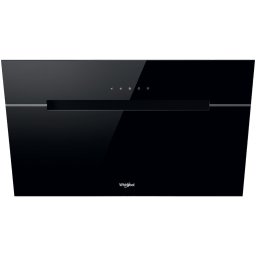 Whirlpool WHVP 62F LT SK Afzuigkap vlakscherm Zwart
