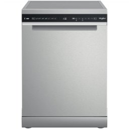 Whirlpool W7F HS51 X MaxiSpace Vrijstaande vaatwasser Grijs