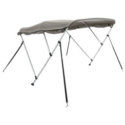 vidaXL Biminitop 3 bogen met zijwanden 183x(170-182)x137 cm