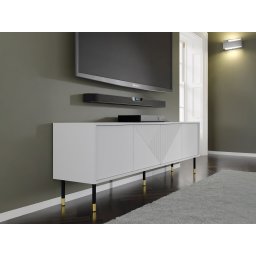 Tv-meubel WOODKID 4 deuren wit