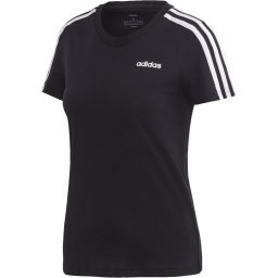 adidas Maat XL Sportswear Essentials 3-Stripes T-shirt - Dames - Zwart