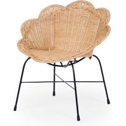 Childhome Kinderstoel Flower – Rotan – Lichtgewicht – Vintage Design – Vanaf 2 Jaar