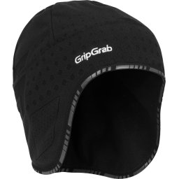 GripGrab - Maat L - Aviator Windproof Strenge Winter Fiets Helmmuts Wielersport Skull Cap - Zwart - Unisex