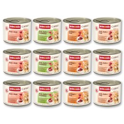 12x200g Mixpakket Kitten (4 Smaken) animonda Carny Kattenvoer