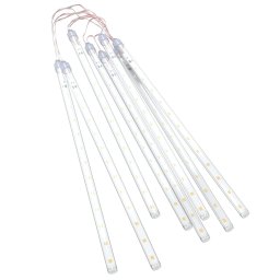 vidaXL Meteoorlichten 8 st 192 LED's binnen/buiten 30 cm warmwit