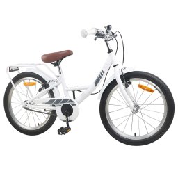 vidaXL Kinderfiets 20 Inch voor 6-11 jaar oud Wit