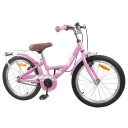 vidaXL Kinderfiets 20 Inch voor 6-11 jaar oud Lichtroze